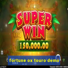 fortune ox touro demo